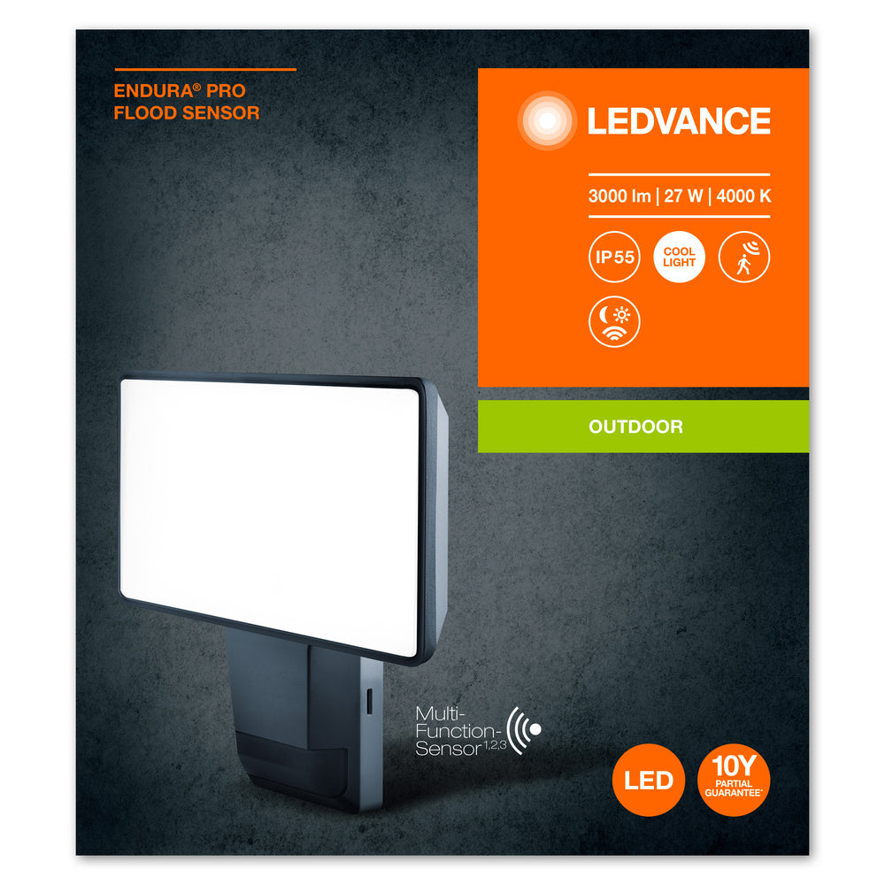 LED reflektor 27W IP55 4000K 100° – vonkajšie LED svietidlo LEDVANCE