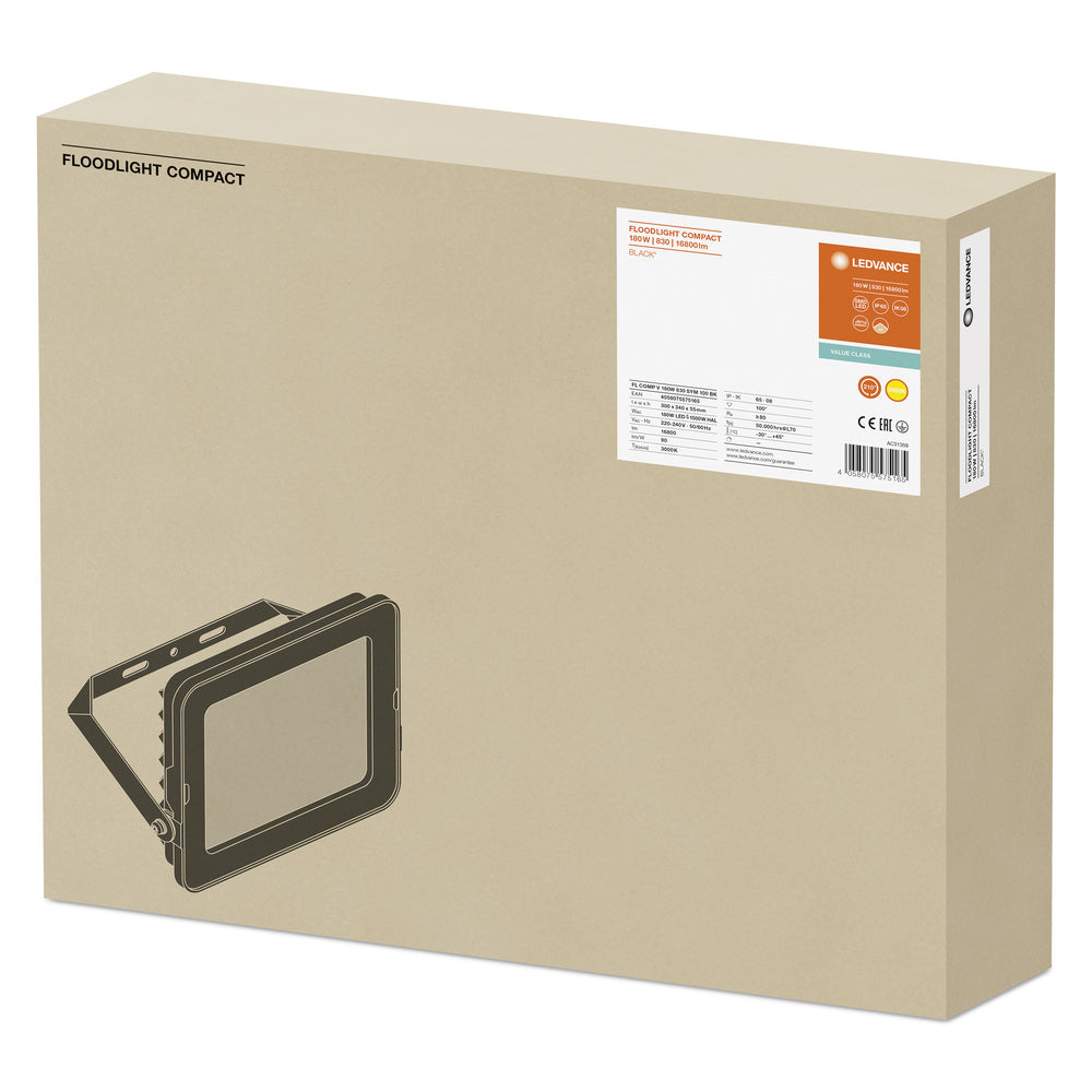 LED reflektor 180W IP65 3000K 100° – vonkajšie LED svietidlo LEDVANCE