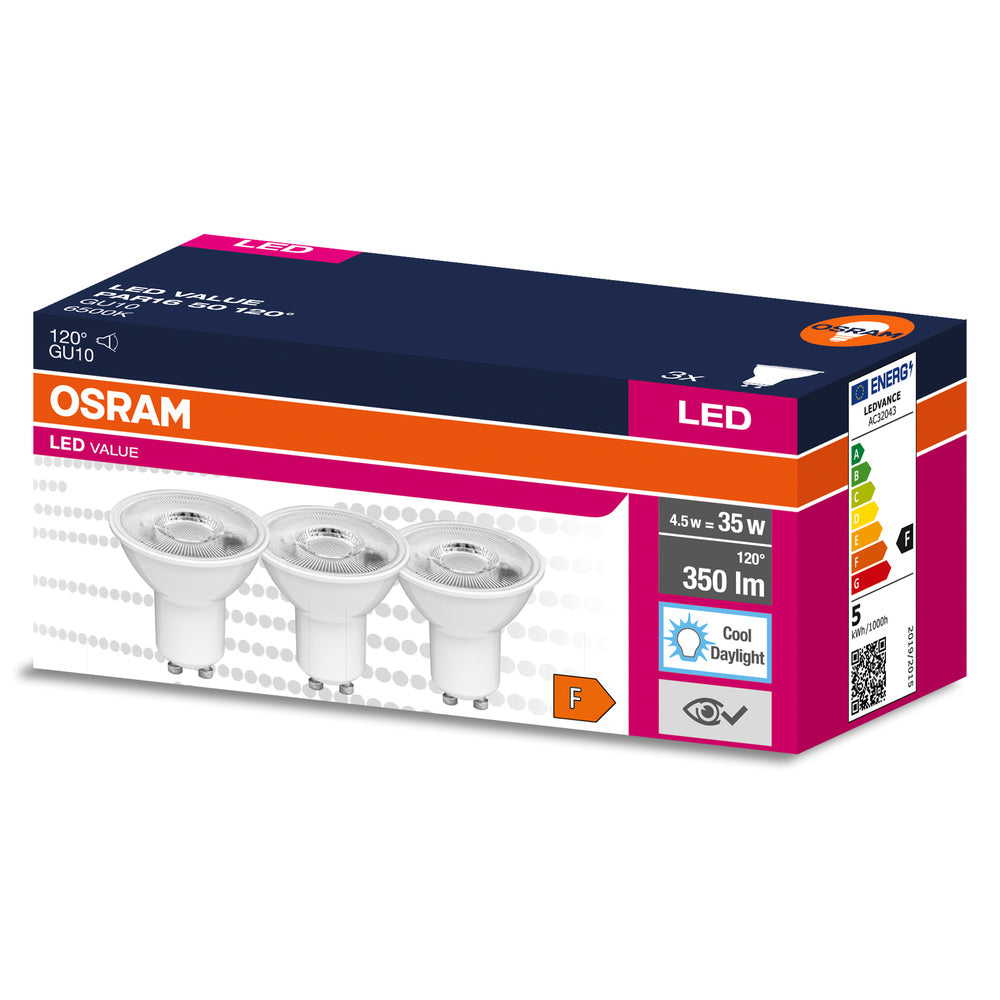 LED downlight 4.5W IP20 6500K 120° – zápustné LED svietidlo OSRAM