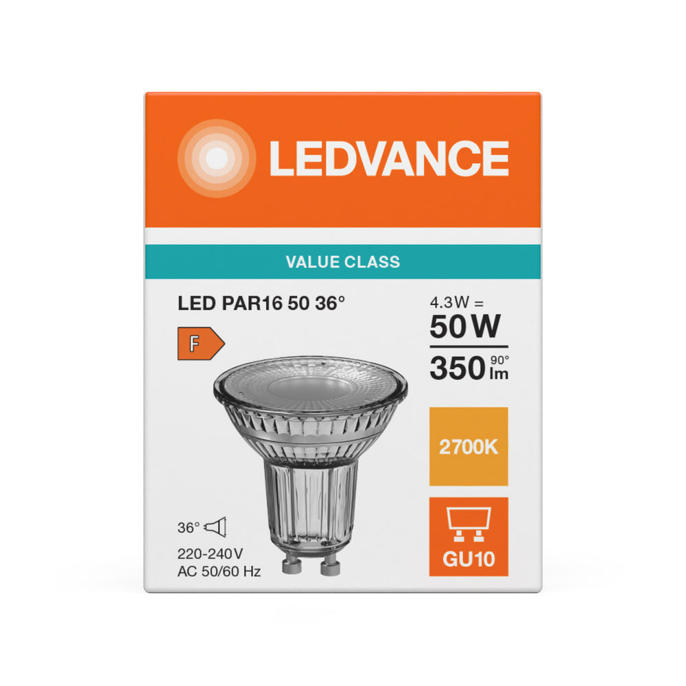 LED downlight 4.3W IP20 2700K 36° – zápustné LED svietidlo LEDVANCE