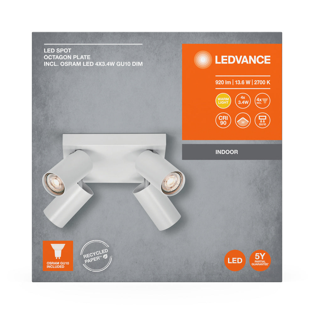 LED stropné svietidlo 13.60W IP20 2700K 36° – stropné LED svietidlo LEDVANCE