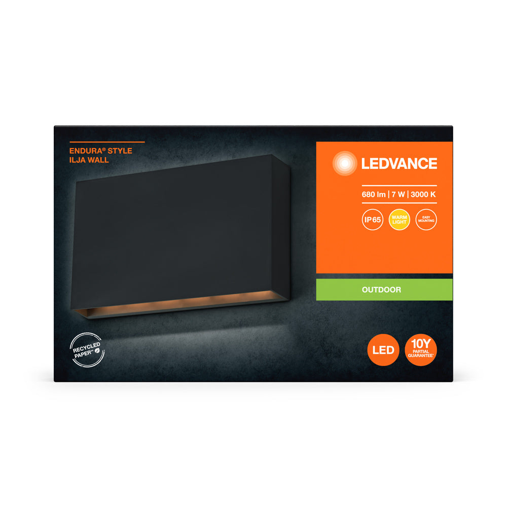 LED nástenné svietidlo 7W IP65 3000K 120° – nástenné LED svietidlo LEDVANCE