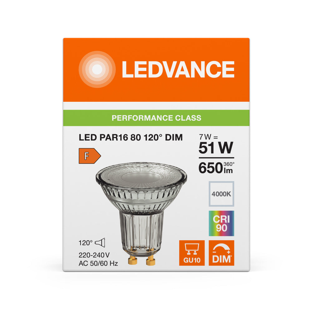 LED downlight 7W IP20 4000K 120° – zápustné LED svietidlo LEDVANCE