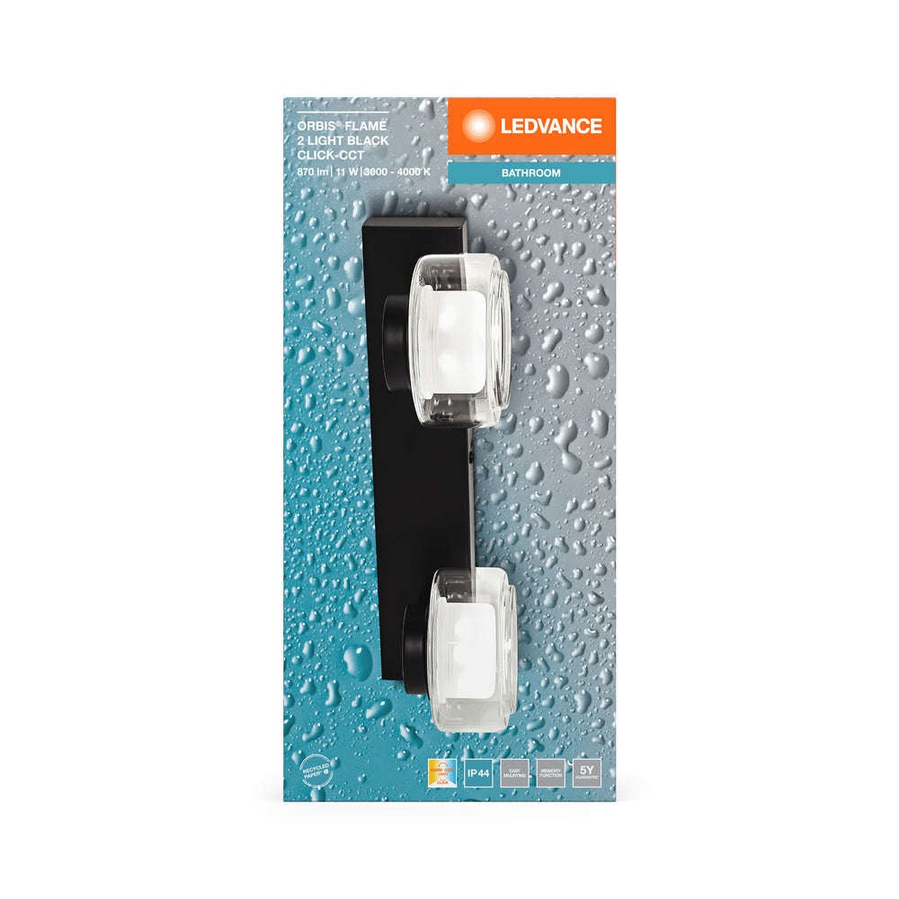 LED nástenné svietidlo 11W IP44 4000K 115° – nástenné LED svietidlo LEDVANCE