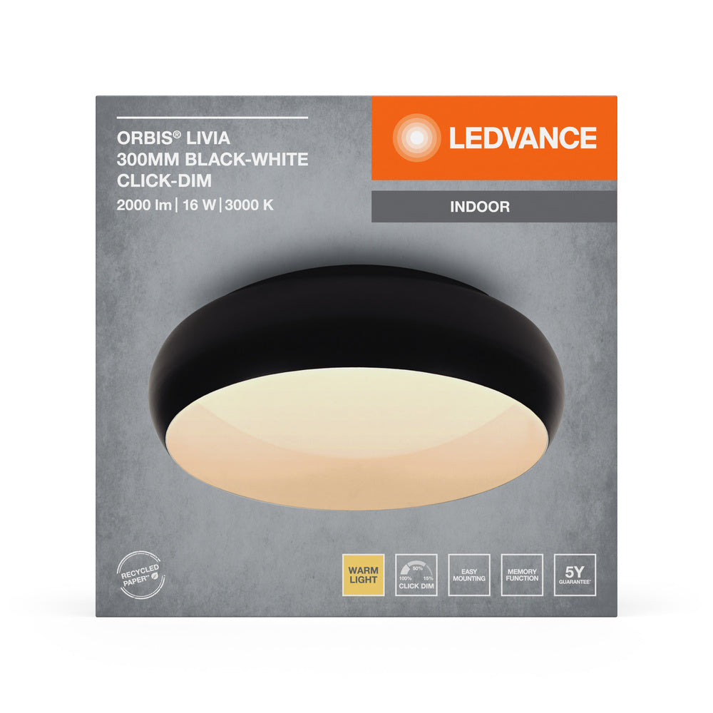 LED stropné svietidlo 16W IP20 3000K 120° – stropné LED svietidlo LEDVANCE