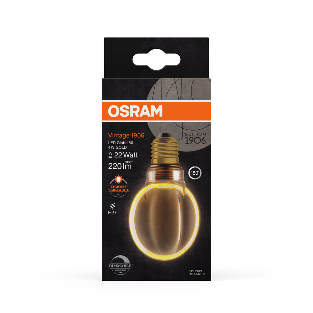LED stropné svietidlo 4W IP20 1800K 330° – stropné LED svietidlo OSRAM