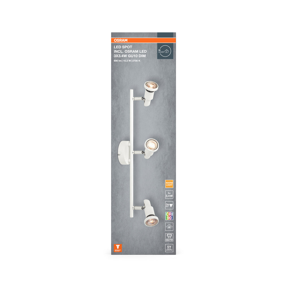 LED stropné svietidlo 10.20W IP20 2700K 36° – stropné LED svietidlo OSRAM