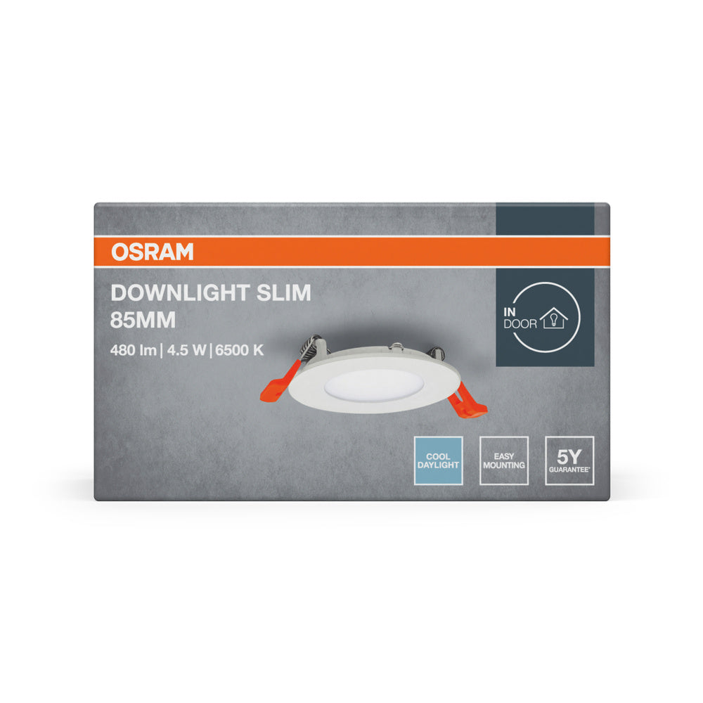 LED downlight 4.50W IP20 6500K 110° – zápustné LED svietidlo OSRAM