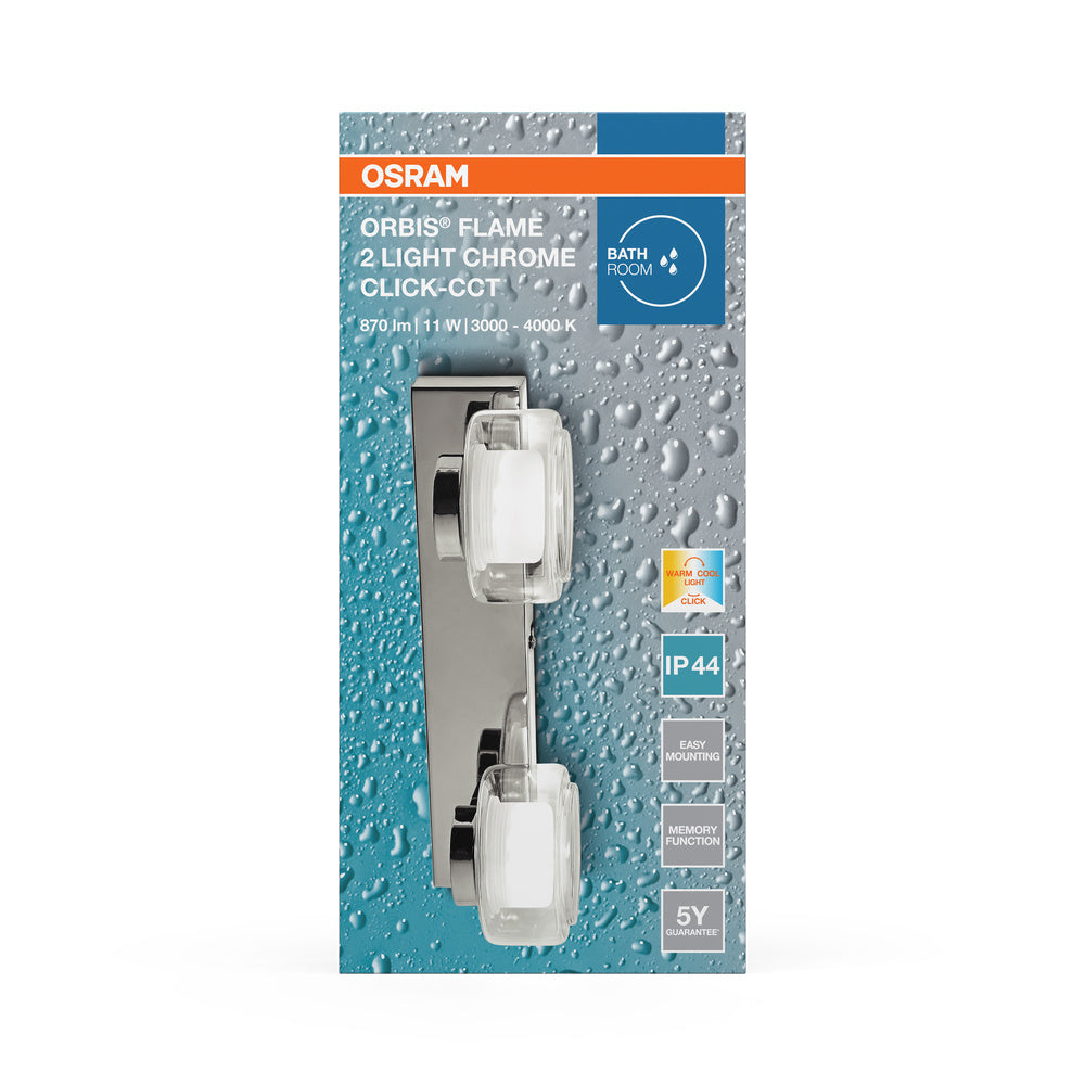 LED nástenné svietidlo 11W IP44 4000K 115° – nástenné LED svietidlo OSRAM