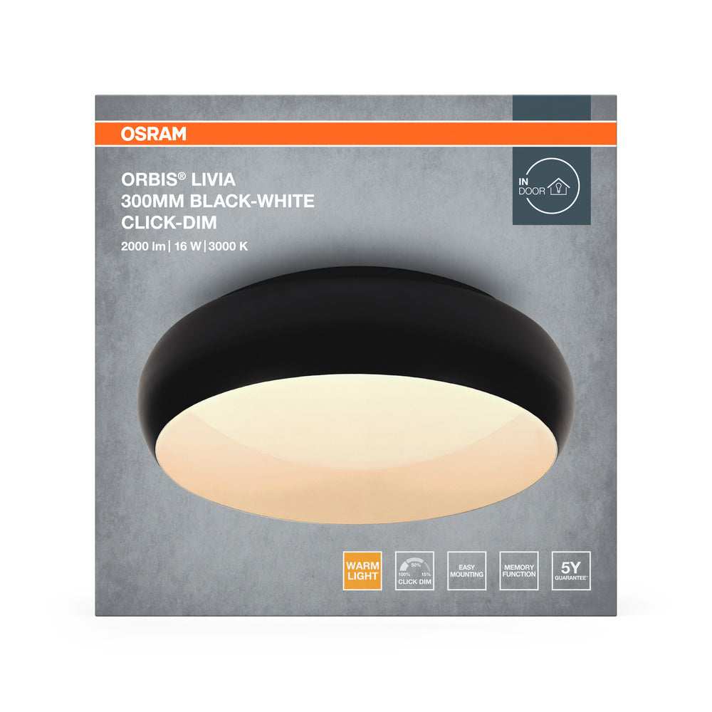 LED stropné svietidlo 16W IP20 3000K 120° – stropné LED svietidlo OSRAM