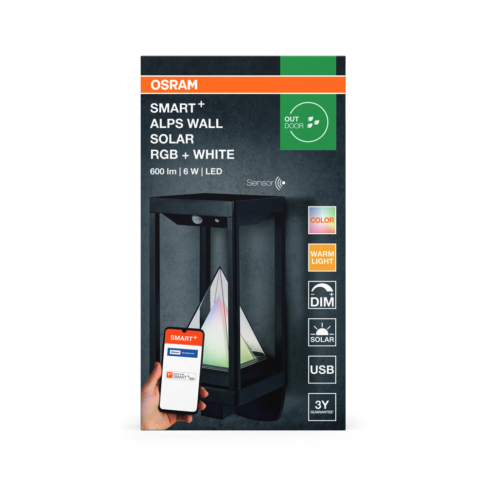LED nástenné svietidlo 6W IP44 3000K – nástenné LED svietidlo OSRAM