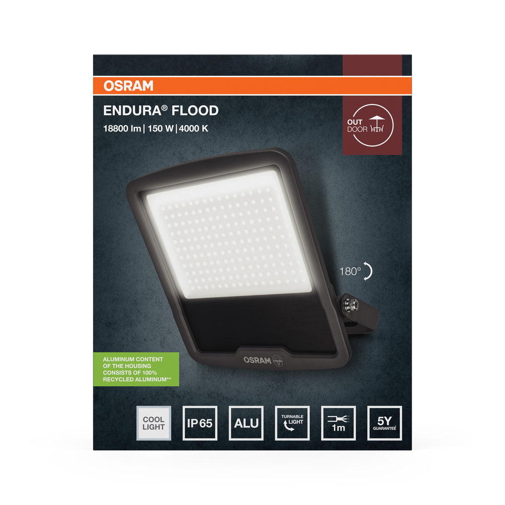LED reflektor 150W IP65 4000K 110° – vonkajšie LED svietidlo OSRAM