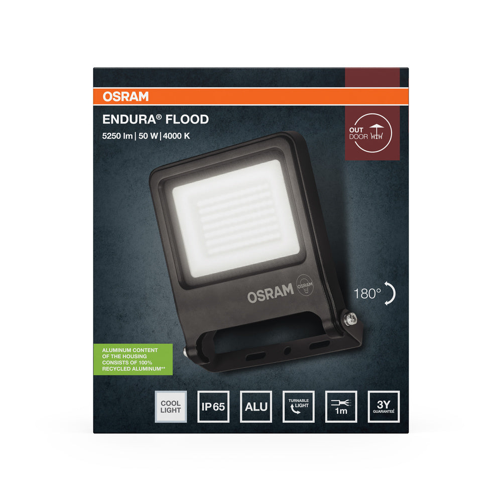 LED reflektor 50W IP65 4000K 110° – vonkajšie LED svietidlo OSRAM