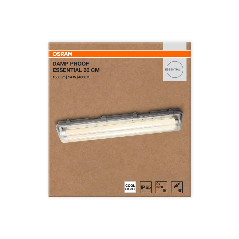 LED prachotesné svietidlo 14W IP65 4000K 120° – priemyselné prachotesné svietidlo OSRAM