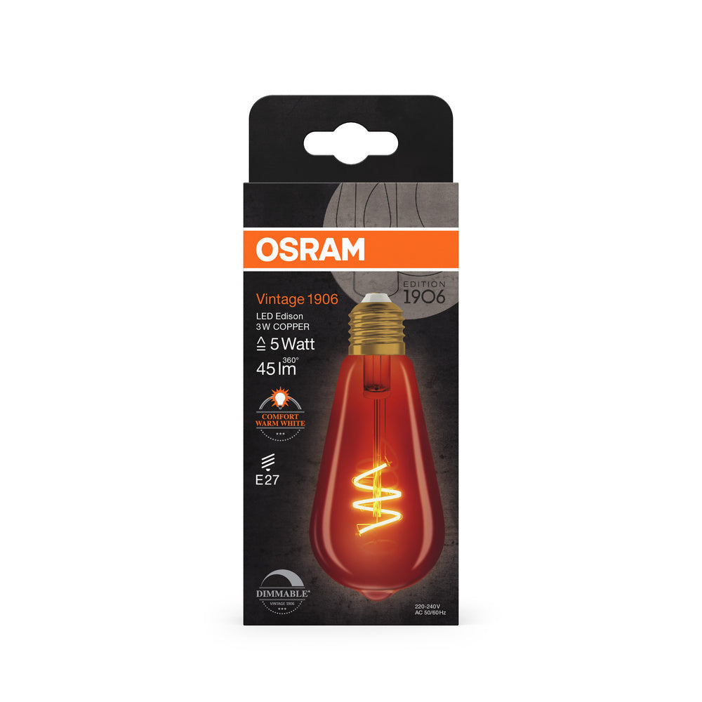 LED stropné svietidlo 3W IP20 1800K 300° – stropné LED svietidlo OSRAM