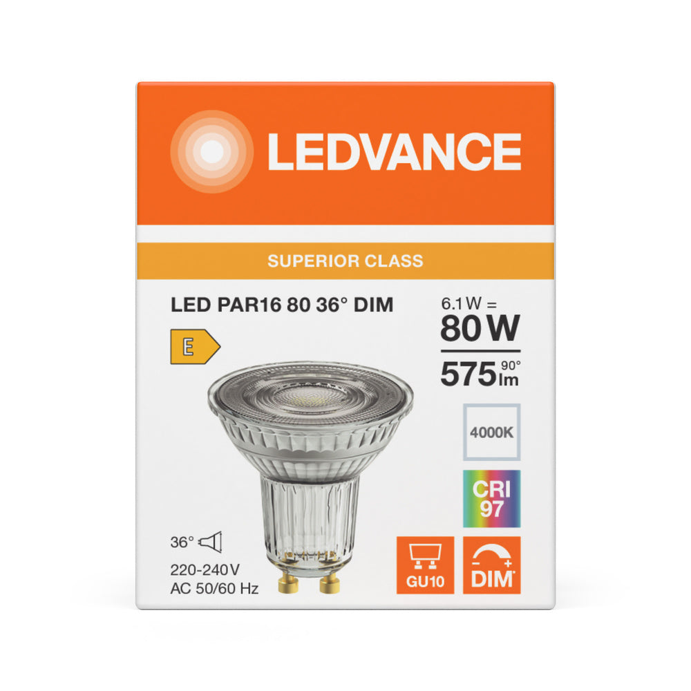 LED downlight 6.1W IP20 4000K 36° – zápustné LED svietidlo LEDVANCE