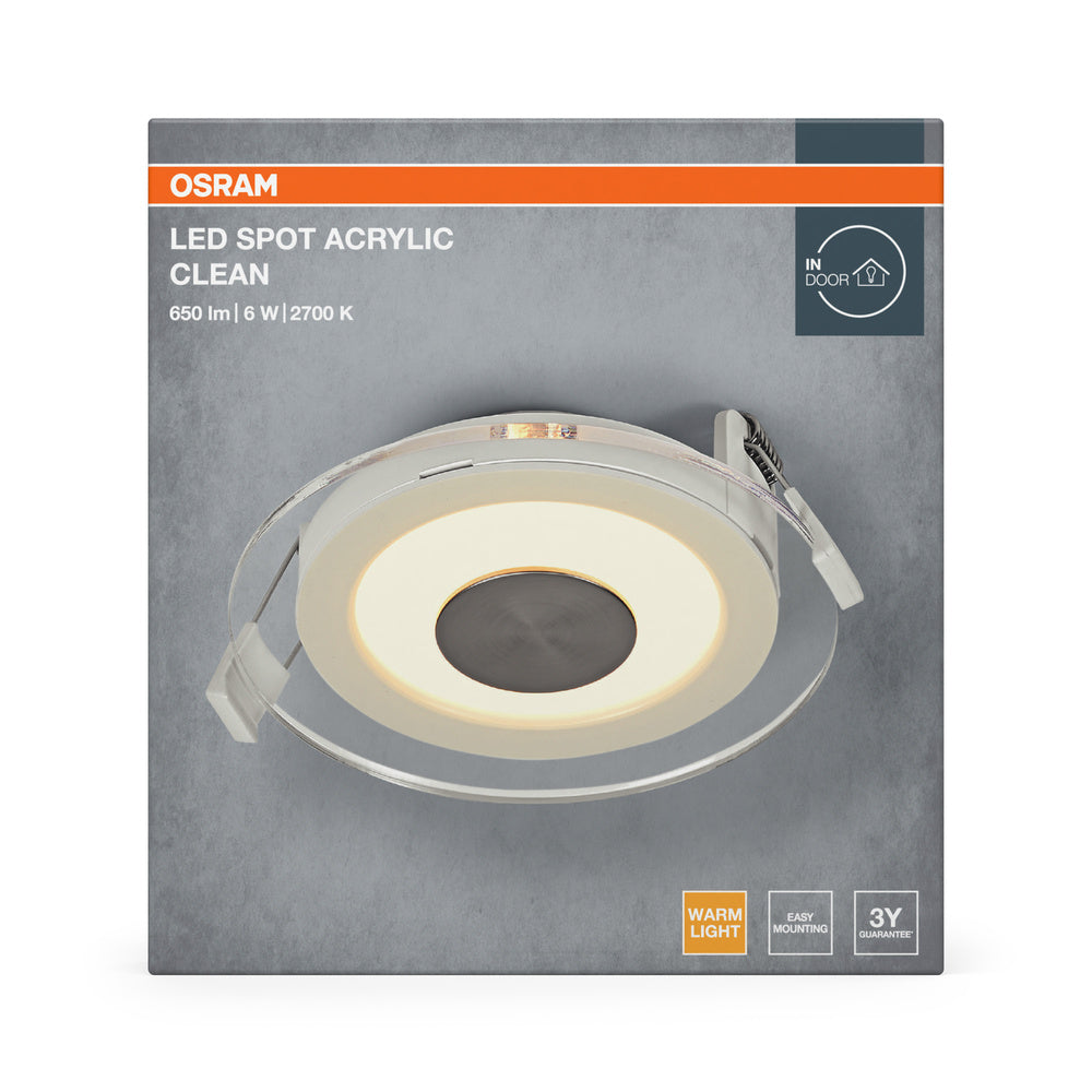 LED stropné svietidlo 6W IP20 2700K 120° – stropné LED svietidlo OSRAM