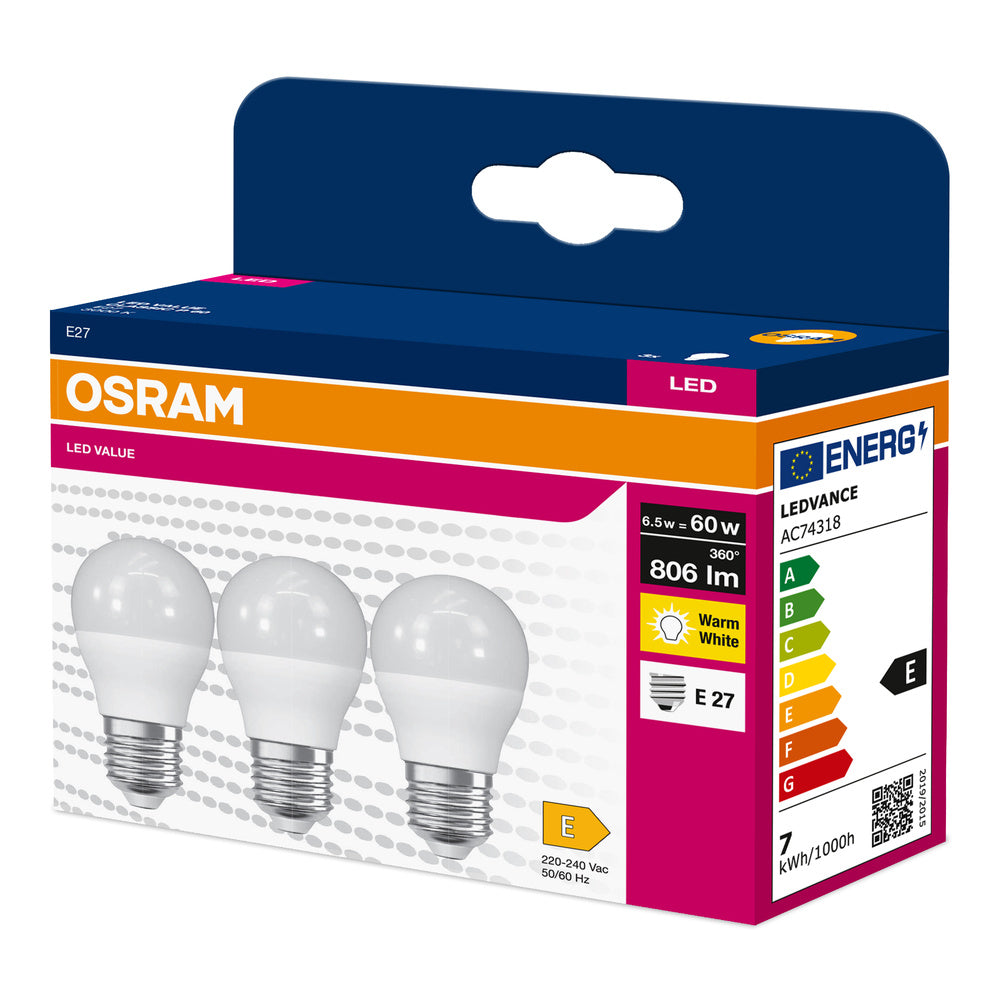 LED stropné svietidlo 6.5W IP20 3000K 150° – stropné LED svietidlo OSRAM