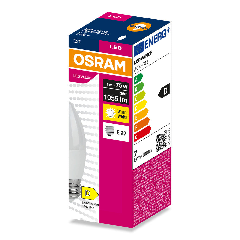 LED stropné svietidlo 7W IP20 2700K 220° – stropné LED svietidlo OSRAM