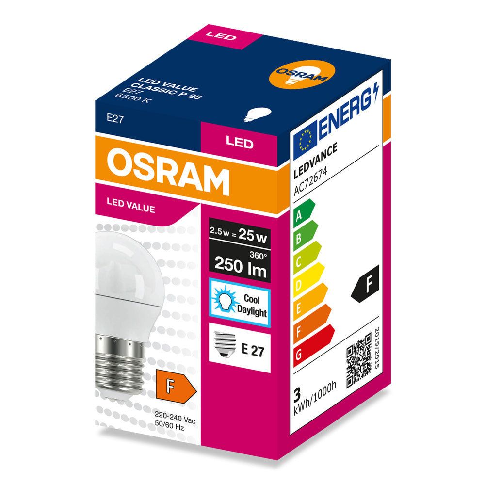 LED stropné svietidlo 2.5W IP20 6500K 150° – stropné LED svietidlo OSRAM