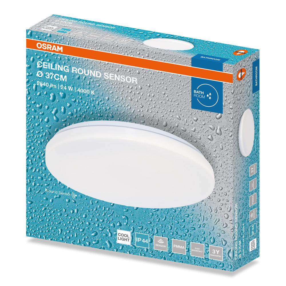 LED stropné svietidlo 24W IP44 4000K 120° – stropné LED svietidlo OSRAM