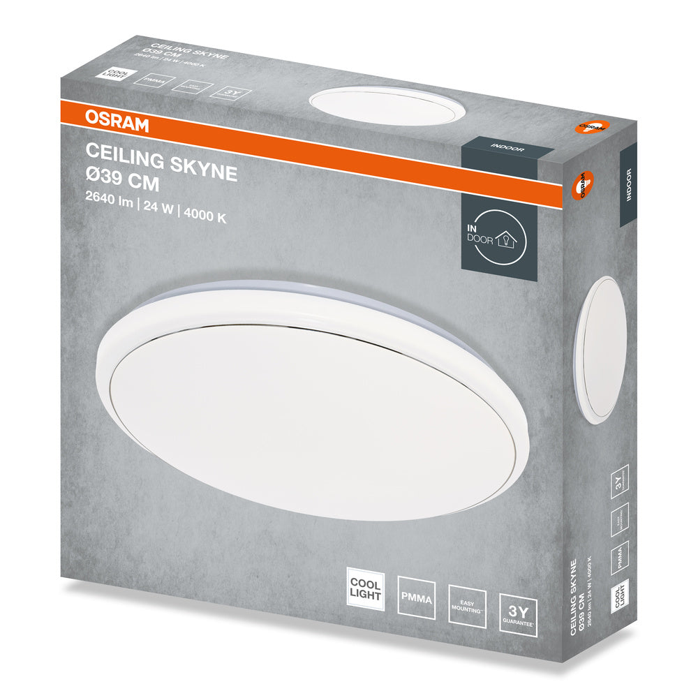 LED stropné svietidlo 24W IP20 4000K 120° – stropné LED svietidlo OSRAM