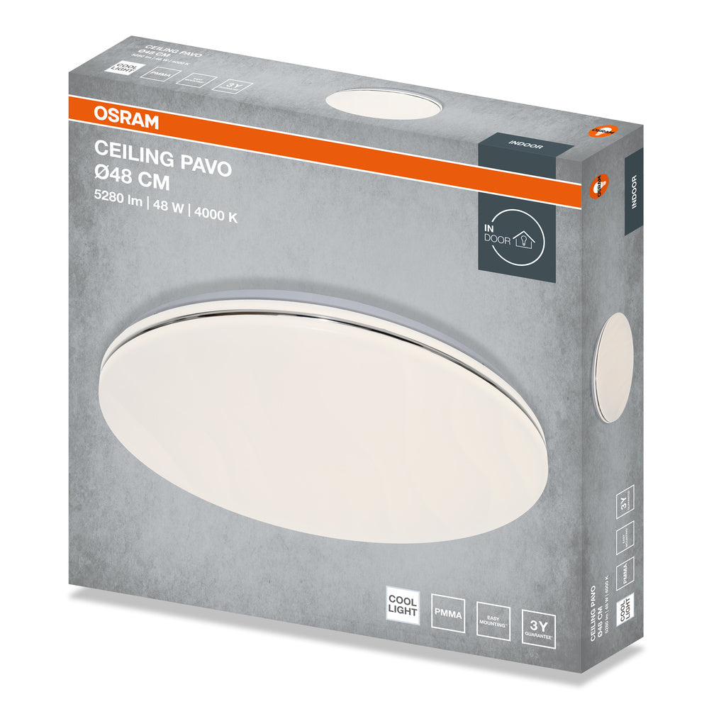 LED stropné svietidlo 48W IP20 4000K 120° – stropné LED svietidlo OSRAM