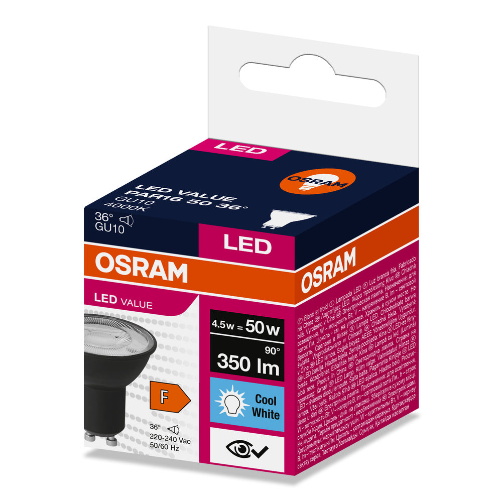 LED downlight 4.5W IP20 4000K 36° – zápustné LED svietidlo OSRAM