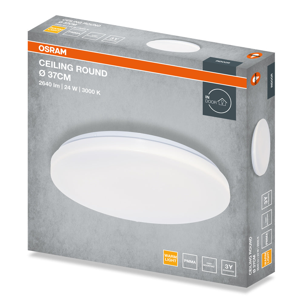 LED stropné svietidlo 24W IP20 3000K 120° – stropné LED svietidlo OSRAM