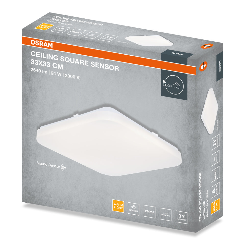 LED stropné svietidlo 24W IP20 3000K 120° – stropné LED svietidlo OSRAM