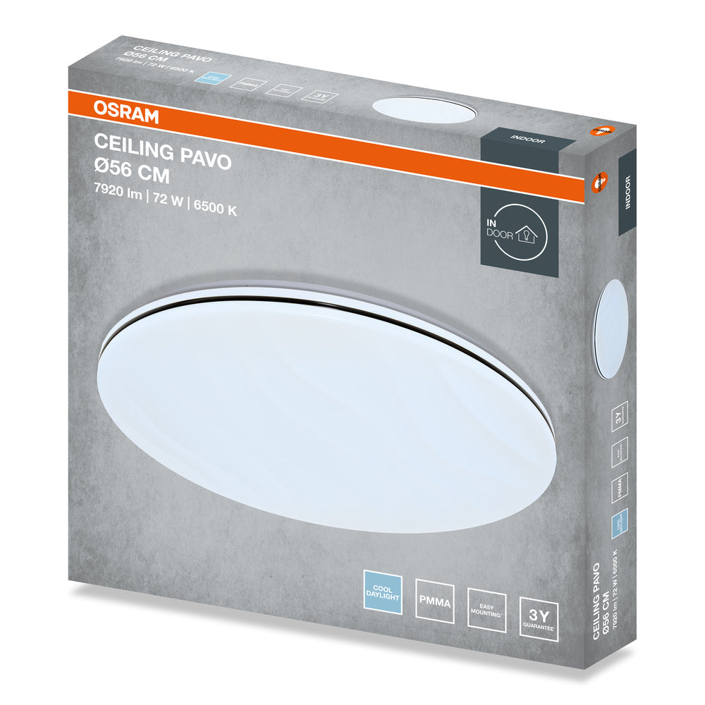 LED stropné svietidlo 72W IP20 6500K 120° – stropné LED svietidlo OSRAM