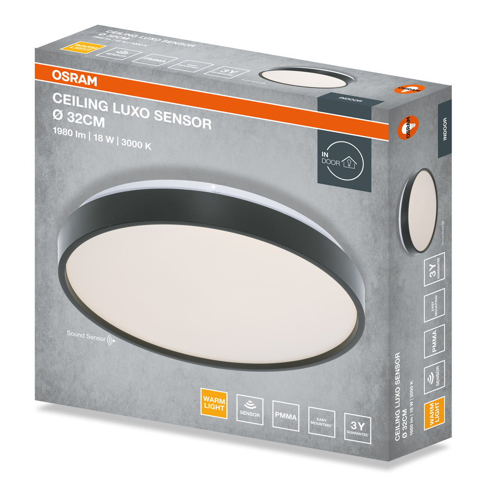 LED stropné svietidlo 18W IP20 3000K 120° – stropné LED svietidlo OSRAM
