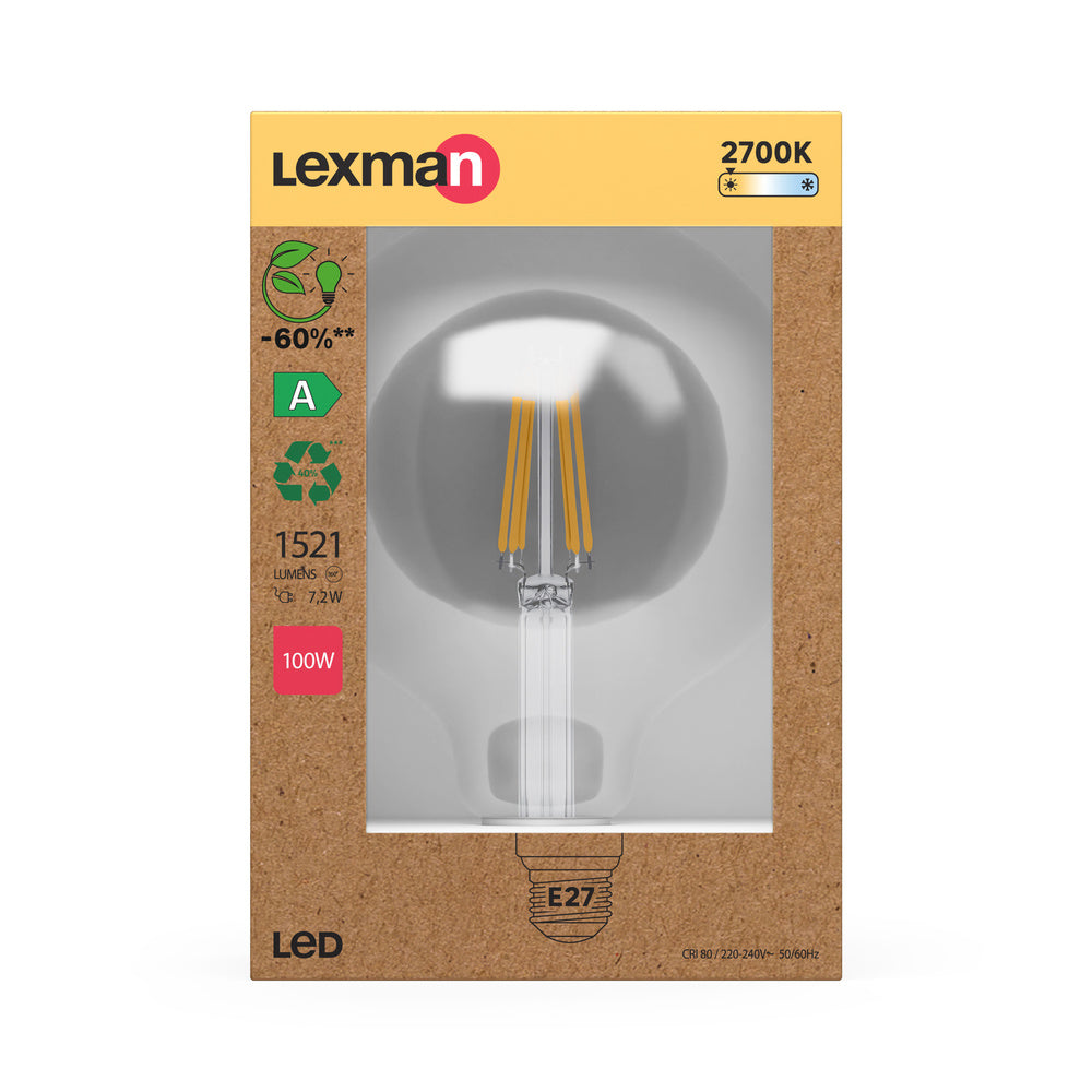 LED stropné svietidlo 7.2W IP20 2700K 330° – stropné LED svietidlo LEXMAN