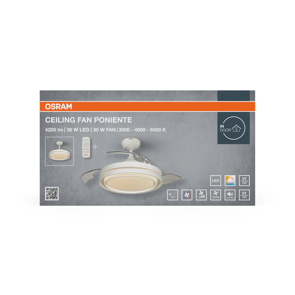 LED stropné svietidlo 66W IP20 3000K 125° – stropné LED svietidlo OSRAM