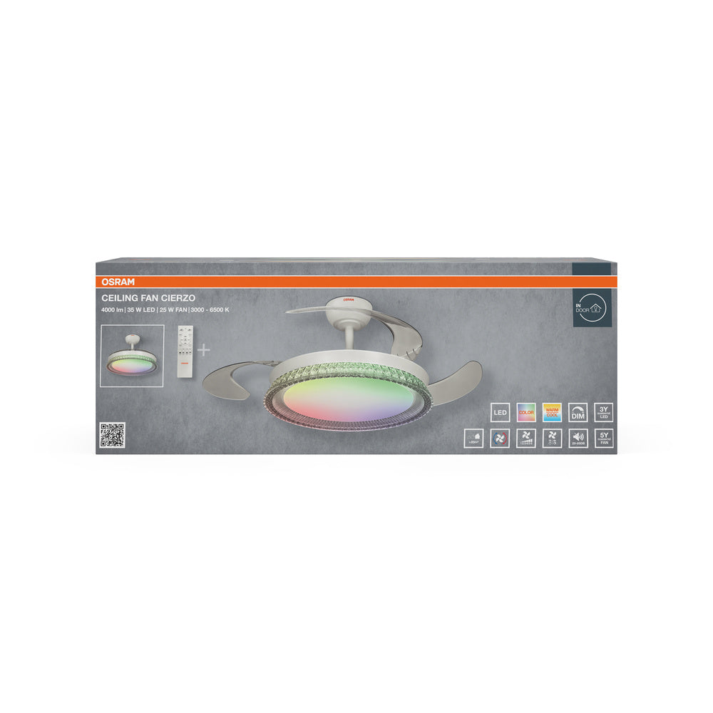 LED stropné svietidlo 60W IP20 6500K 116° – stropné LED svietidlo OSRAM