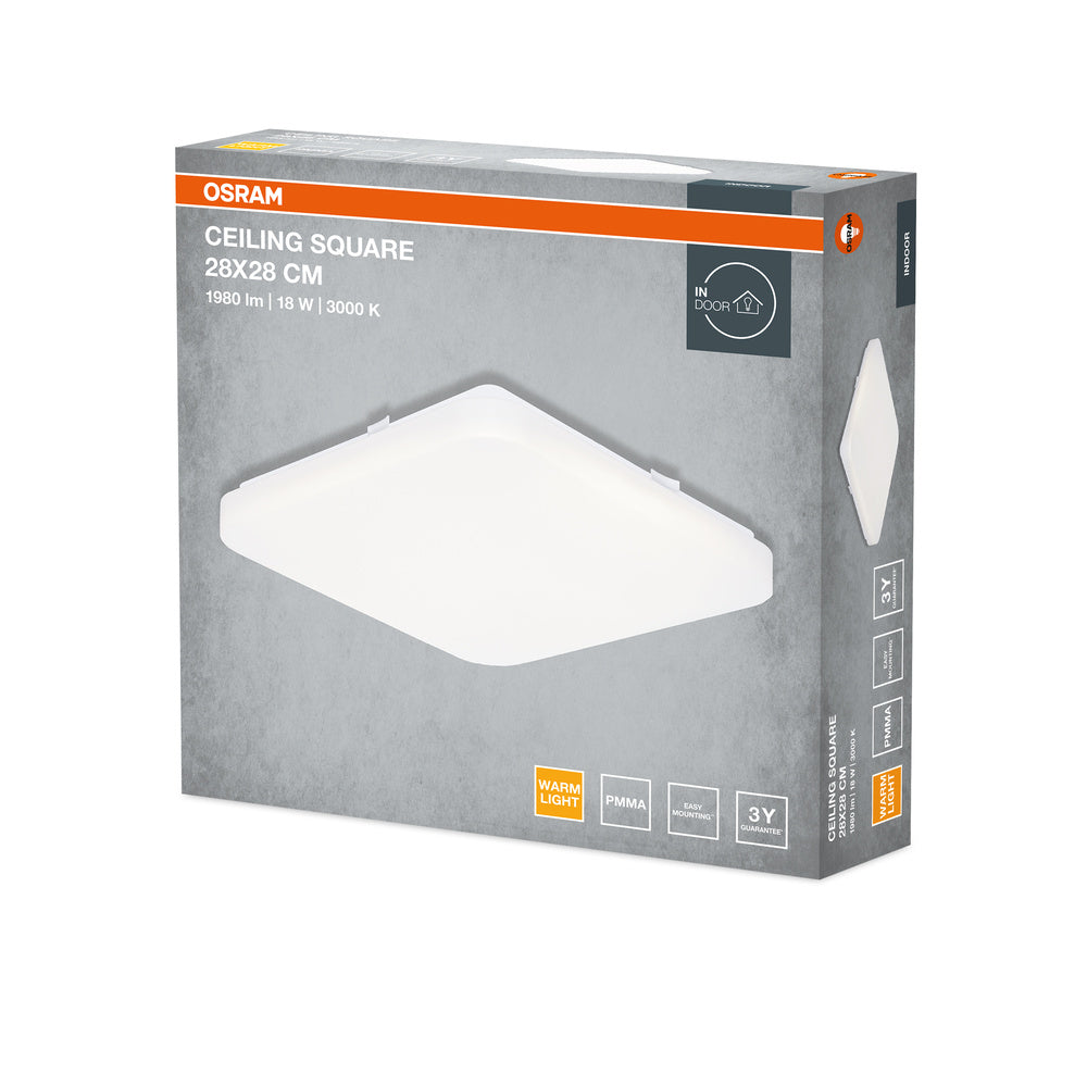 LED stropné svietidlo 18W IP20 3000K 120° – stropné LED svietidlo OSRAM
