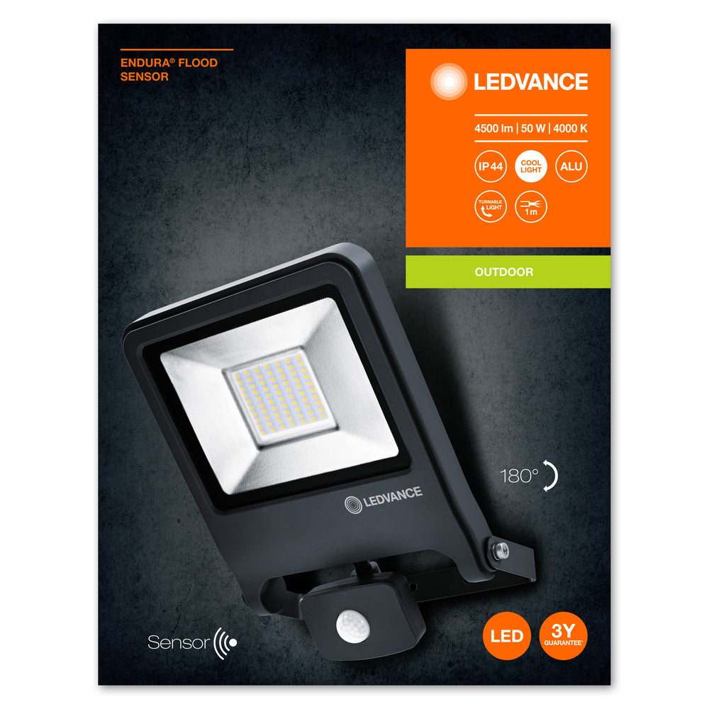 LED reflektor 50W IP44 4000K 110° – vonkajšie LED svietidlo LEDVANCE