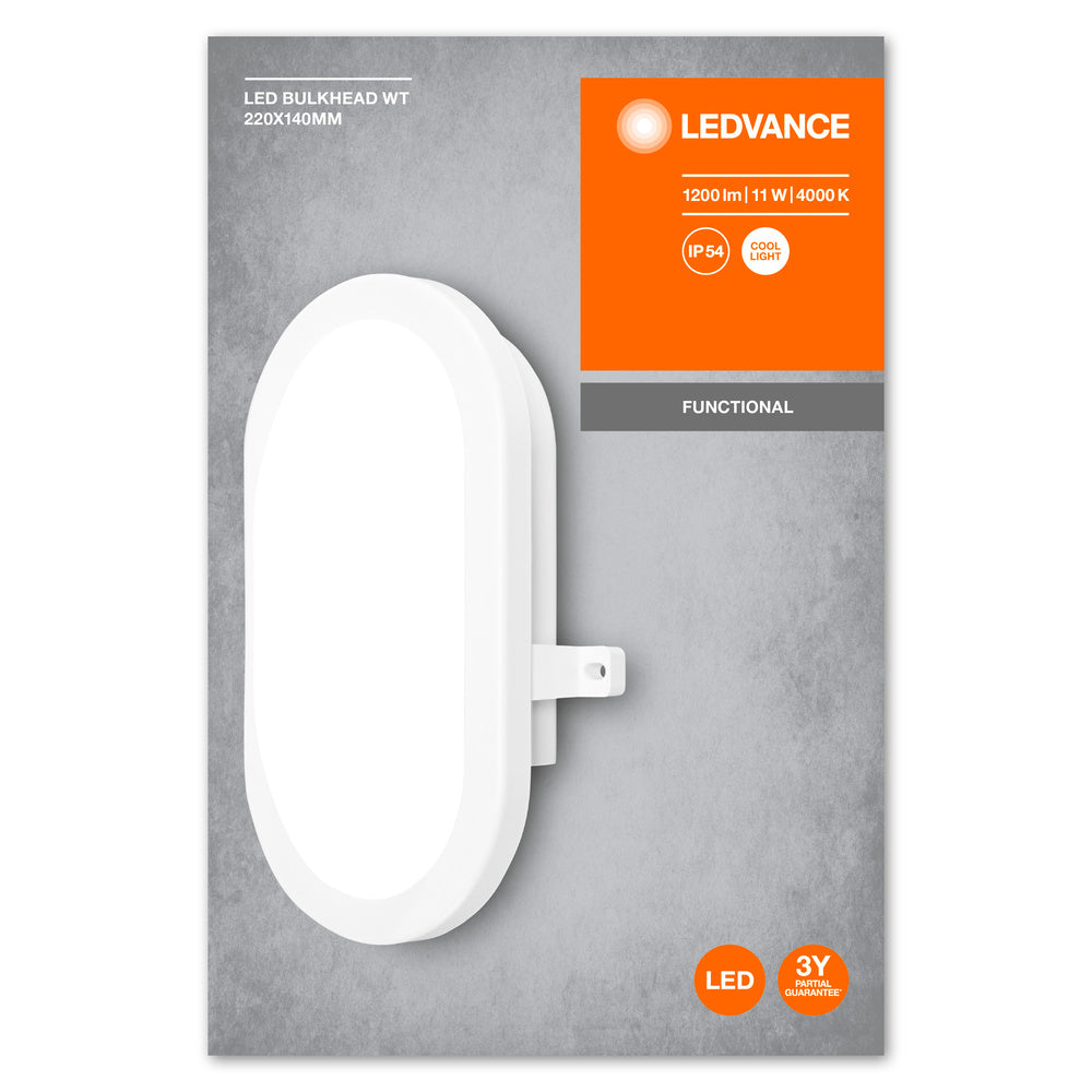 LED nástenné svietidlo 11W IP54 4000K 120° – nástenné LED svietidlo LEDVANCE