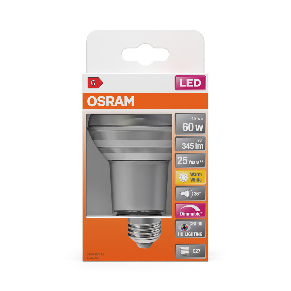 LED stropné svietidlo 4.9W IP20 2700K 36° – stropné LED svietidlo OSRAM