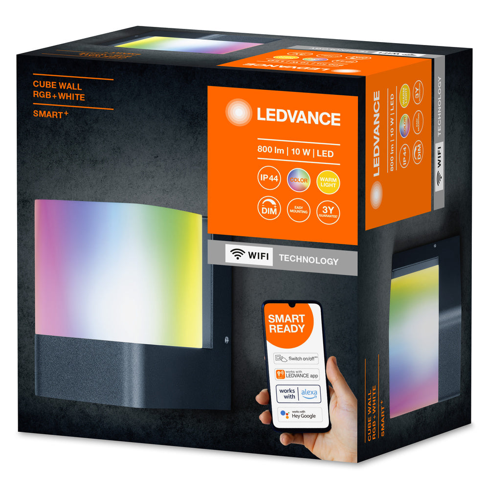 LED nástenné svietidlo 10W IP44 3000K 500° – nástenné LED svietidlo LEDVANCE