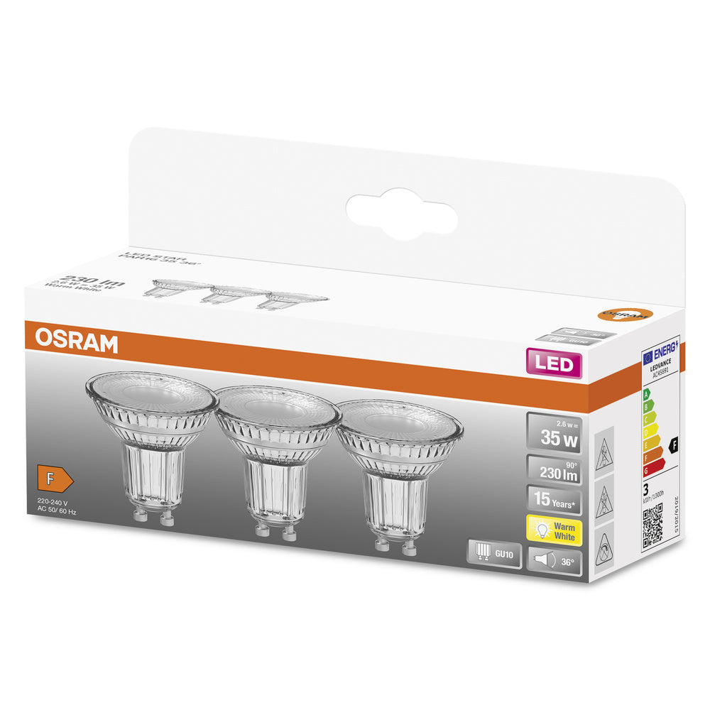 LED downlight 2.6W IP20 2700K 36° – zápustné LED svietidlo OSRAM