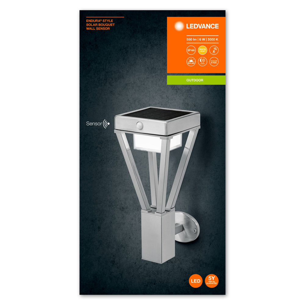 LED nástenné svietidlo 6W IP44 3000K – nástenné LED svietidlo LEDVANCE