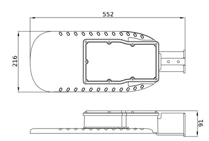 LED pouličné osvetlenie 120W IP66 4000K 150° – pouličné LED svietidlo LEDVANCE