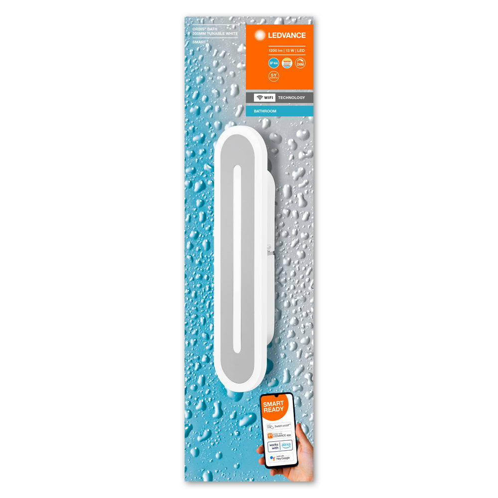 LED nástenné svietidlo 13W IP44 6500K 110° – nástenné LED svietidlo LEDVANCE