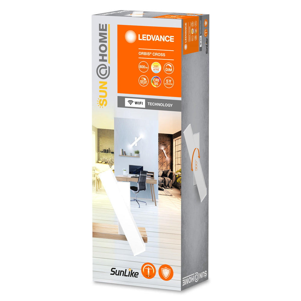 LED nástenné svietidlo 12W IP20 5000K 110° – nástenné LED svietidlo LEDVANCE