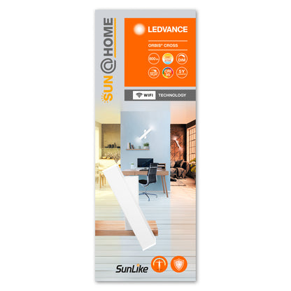 LED nástenné svietidlo 12W IP20 5000K 110° – nástenné LED svietidlo LEDVANCE