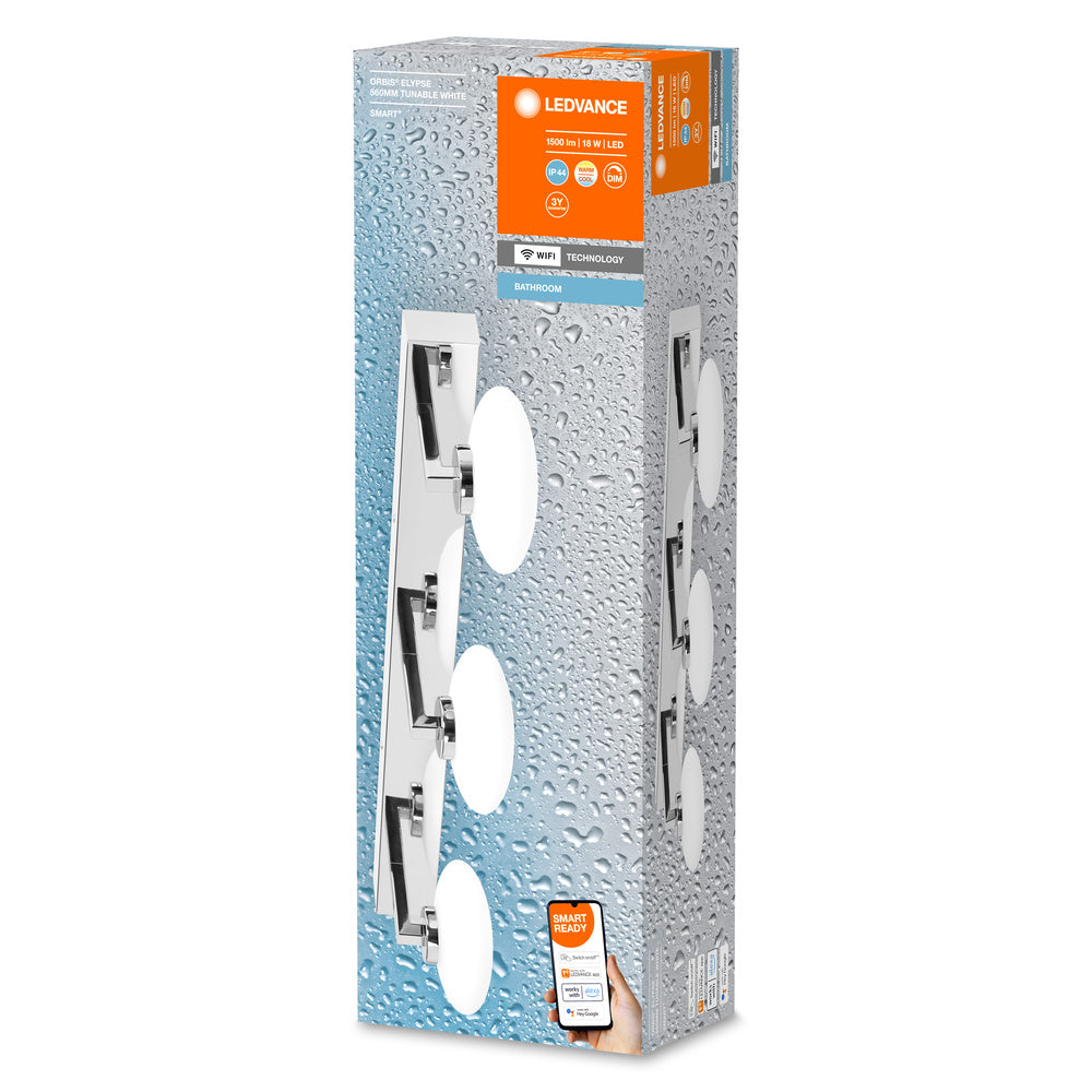 LED nástenné svietidlo 18W IP44 6500K 110° – nástenné LED svietidlo LEDVANCE