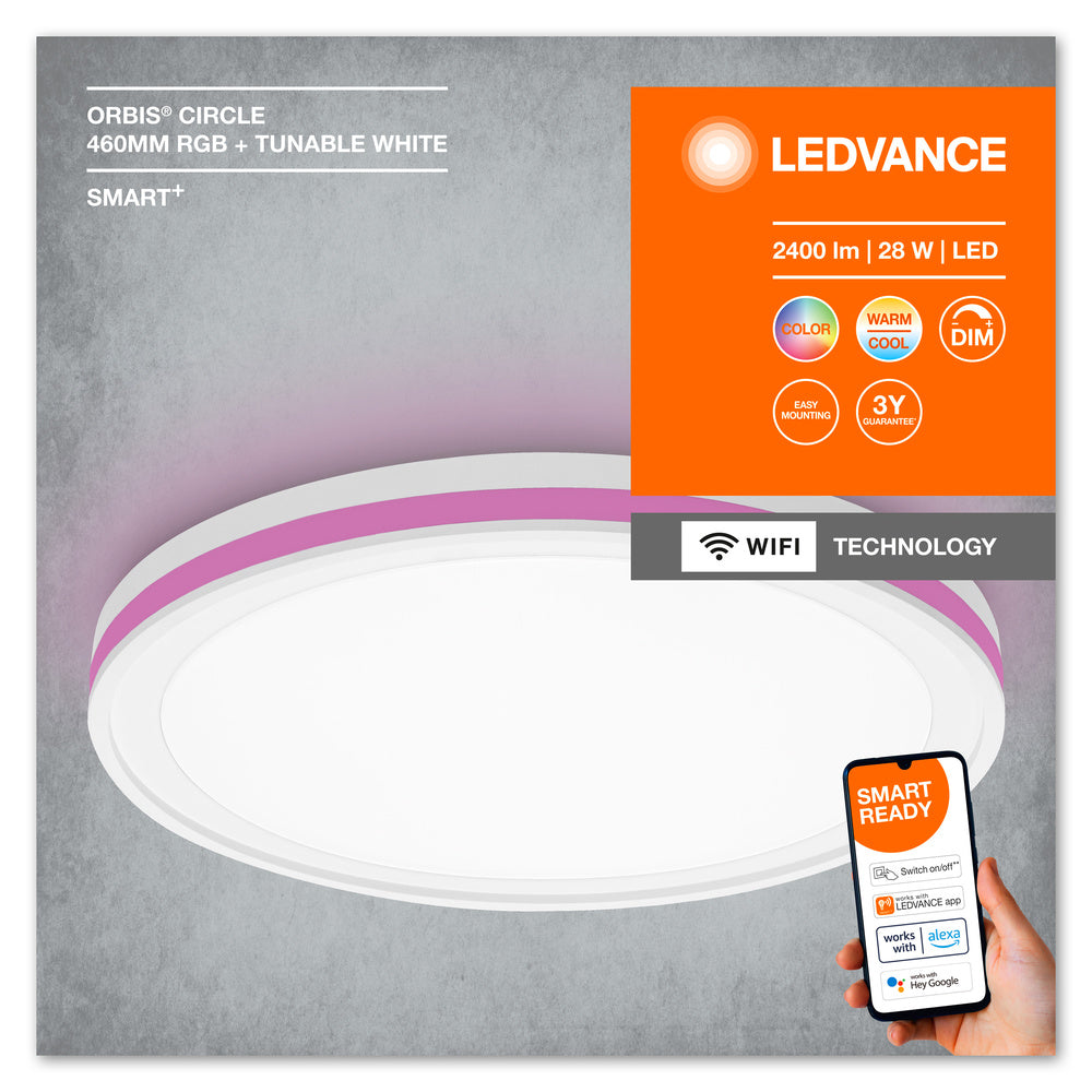 LED stropné svietidlo 28W IP20 6500K 110° – stropné LED svietidlo LEDVANCE