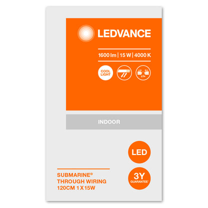 LED prachotesné svietidlo 15W IP65 4000K 140° – priemyselné prachotesné svietidlo LEDVANCE