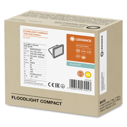 LED reflektor 10W IP65 3000K 100° – vonkajšie LED svietidlo LEDVANCE